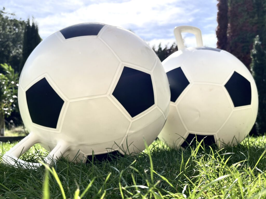 Hüpfball "Fußball", 2 Stück